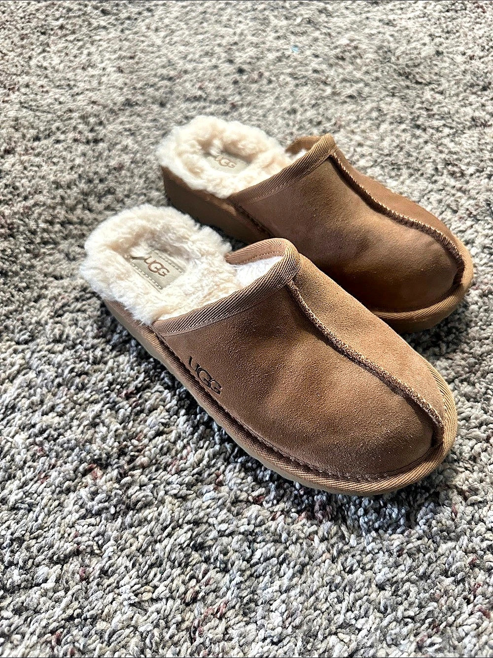 UGG Keegan Brown Slippers US 1 Kids